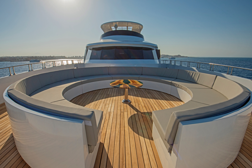 Ever since Burmese Teak was made illegal, there has been a need for more environmentally conscious teak alternatives. Yacht owners are becoming increasingly aware of their carbon footprint and the impact of their vessels on marine life and the environment. Kreative Decks support yacht owners in their mission to be more eco-friendly by using sustainable alternatives to teak decking. 